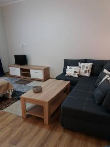 Χώρος καθιστικού στο Skelnaia Apartment