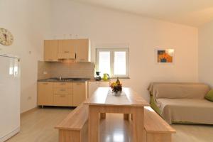 Kuchyň nebo kuchyňský kout v ubytování Apartments Bernarda 1773