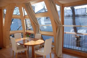 Balkón nebo terasa v ubytování Sunny Apartments Vienna