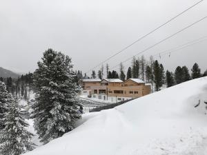 Appartement am Berg v zimě