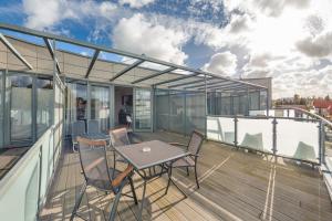 Balkón nebo terasa v ubytování Apartamenty Sun & Snow Międzyzdrojski Rynek