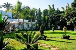 Zahrada ubytování Le Sphinx Boutique Hôtel