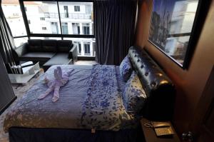 Katil atau katil-katil dalam bilik di Koenig Mansion