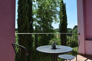A balcony or terrace at Borgo San Giusto