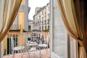 A balcony or terrace at La Casa Sul Nilo