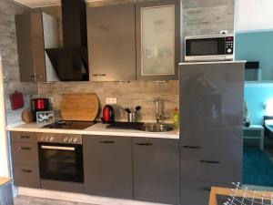 Køkken eller tekøkken på Hahnenklee Ferienpark 136