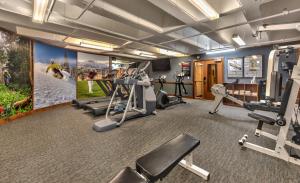 Sundial Lodge Larger Penthouse by Canyons Village Rentals tesisinde fitness merkezi ve/veya fitness olanakları