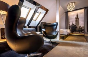 Posezení v ubytování Hotel Grand