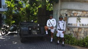 Majutusasutuse Ridee Villa külastajad