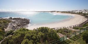 vista su una spiaggia recintata di Speelhuis Studios a Langebaan Altre 12 foto