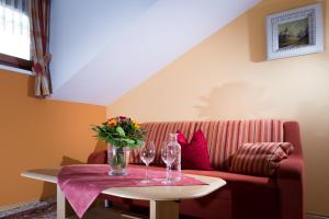 Istumisnurk majutusasutuses Hotel Gasthof Brüggler