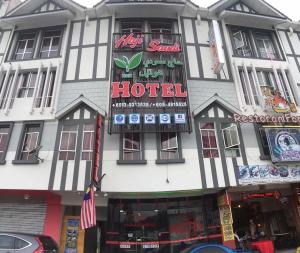 Budova, kde se hotel nachází