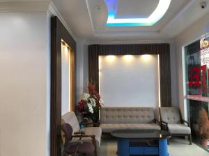 Posezení v ubytování Haji Saudi Hotel
