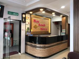 Vstupní hala nebo recepce v ubytování Haji Saudi Hotel