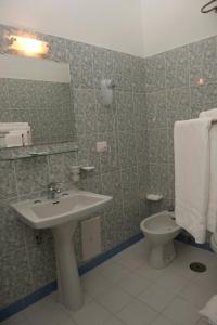 Koupelna v ubytování Hotel Venere