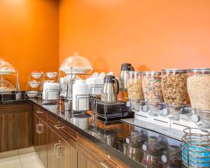 a kitchen filled with lots of kitchen items at Sleep Inn & Suites Page at Lake Powell in Page