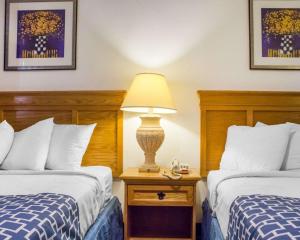 Postel nebo postele na pokoji v ubytování Rodeway Inn Old Town Scottsdale