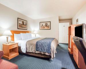 Postelja oz. postelje v sobi nastanitve Comfort Inn & Suites Salinas