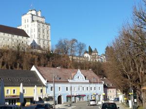 Bygningen som hotellet ligger i