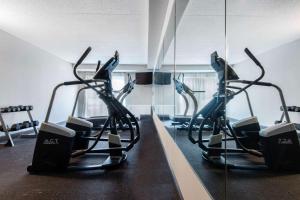 Fitness center at/o fitness facilities sa Comfort Inn