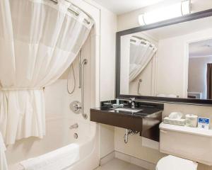Koupelna v ubytování Comfort Inn + 25 fotografií