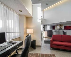 Posezení v ubytování Comfort Inn