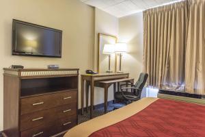 TV a/nebo společenská místnost v ubytování Econo Lodge