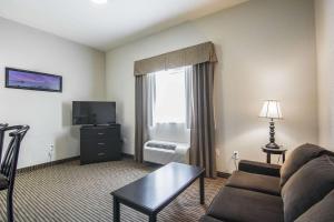 TV a/nebo společenská místnost v ubytování Quality Inn & Suites Thompson