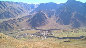 Paesaggio naturale nelle vicinanze dell'ostello