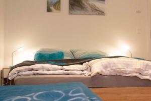 Posteľ alebo postele v izbe v ubytovaní Lovely Studio Apartment Volkertmarkt