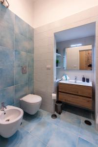A bathroom at Mythos Holidays