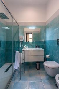 A bathroom at Mythos Holidays