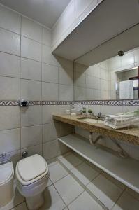 Koupelna v ubytování Amarela