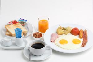 Možnosti snídaně pro hosty v ubytování Sunlight Hotel