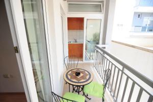 Balkón nebo terasa v ubytování Apartments Knežević