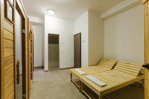 Postel nebo postele na pokoji v ubytování Hotel Kelep