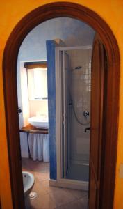 Koupelna v ubytování B&B MilleQuattrocento