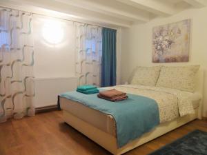 Posteľ alebo postele v izbe v ubytovaní Apartment Angel Zagreb 1