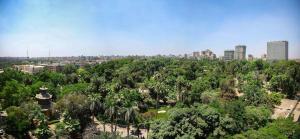 Vista generica su Il Cairo o vista sulla città dall'interno dell'hotel
