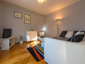 TV a/nebo společenská místnost v ubytování House Barbara