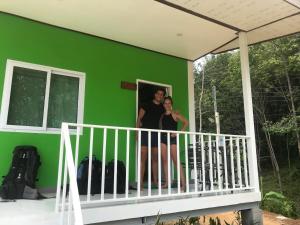Balkón nebo terasa v ubytování Koh Yao Candy House