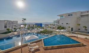 Bazén v ubytování Hyatt Regency Aqaba Ayla Resort nebo v jeho okolí