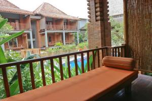 Ein Balkon oder eine Terrasse in der Unterkunft Grand Mega Resort & Spa