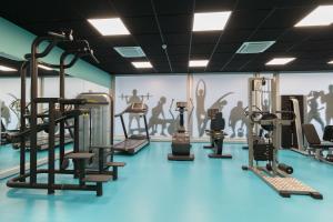 Fitness centrum a/nebo fitness zařízení v ubytování Thon Hotel Bristol Stephanie