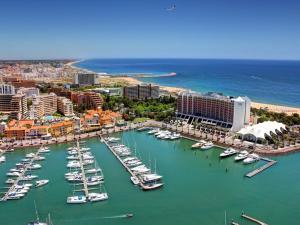 a harbor filled with lots of boats in the water at Seastar in Vilamoura