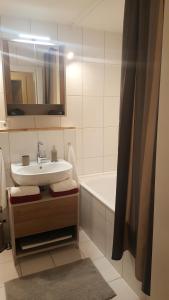 Kúpeľňa v ubytovaní Appartement Unterbergblick