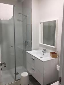 Kúpeľňa v ubytovaní Casa Valsain