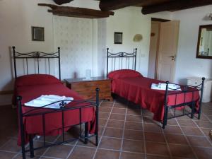 Posezení v ubytování B&B Il Melograno