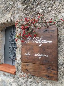 Certifikát, hodnocení, plakát nebo jiný dokument vystavený v ubytování B&B Il Melograno