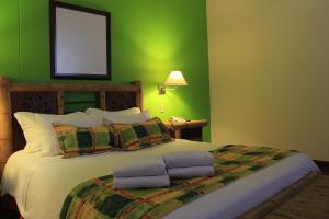 Postel nebo postele na pokoji v ubytování Armenia Hotel
